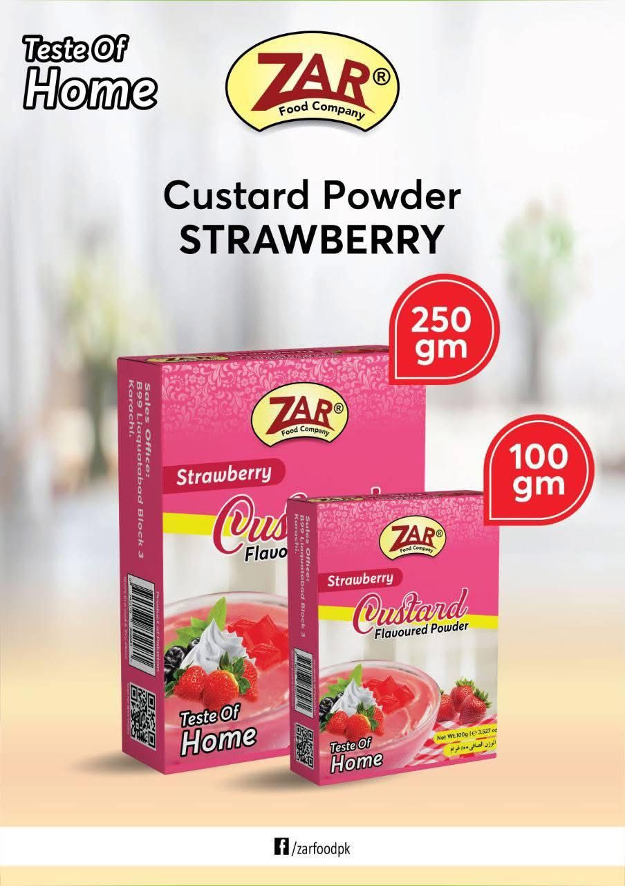 Custard Powder (Strawberry)